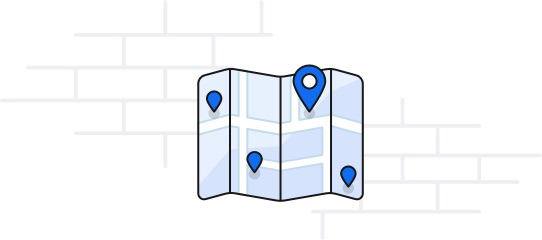 illustration of a map