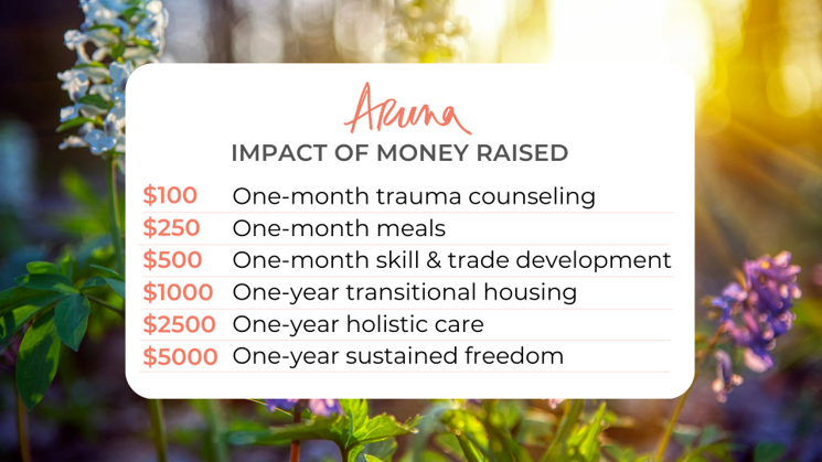 Impact of money raised