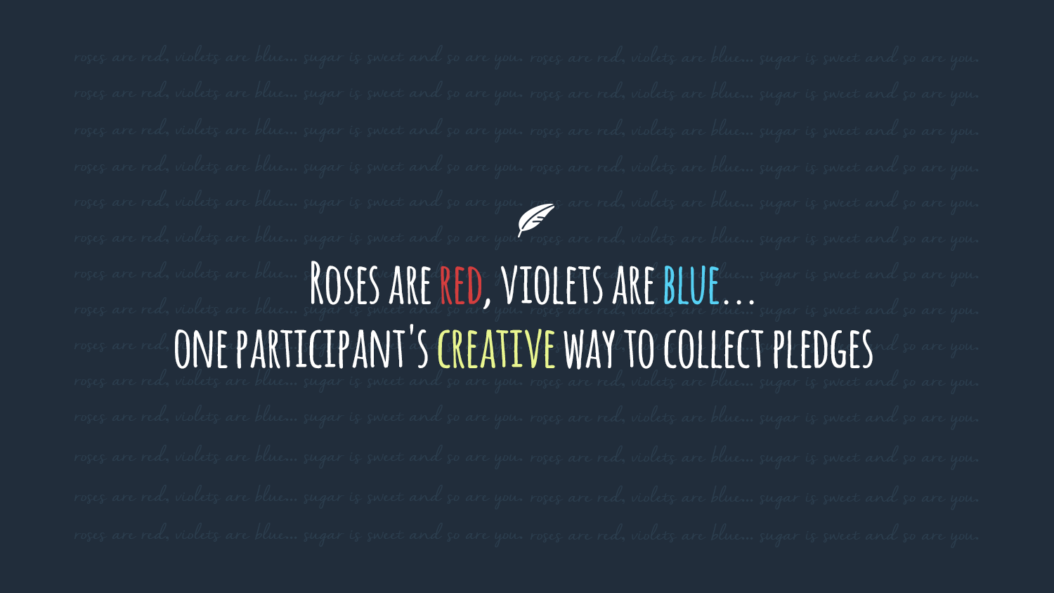 Roses are red graphic